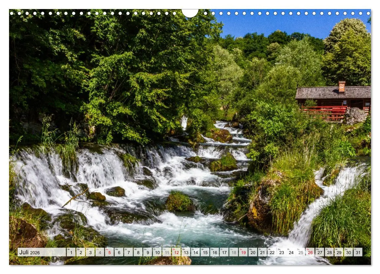 Bild: 9783457383674 | Wasserzauber Bosnien-Herzegowina (Wandkalender 2026 DIN A3 quer),...