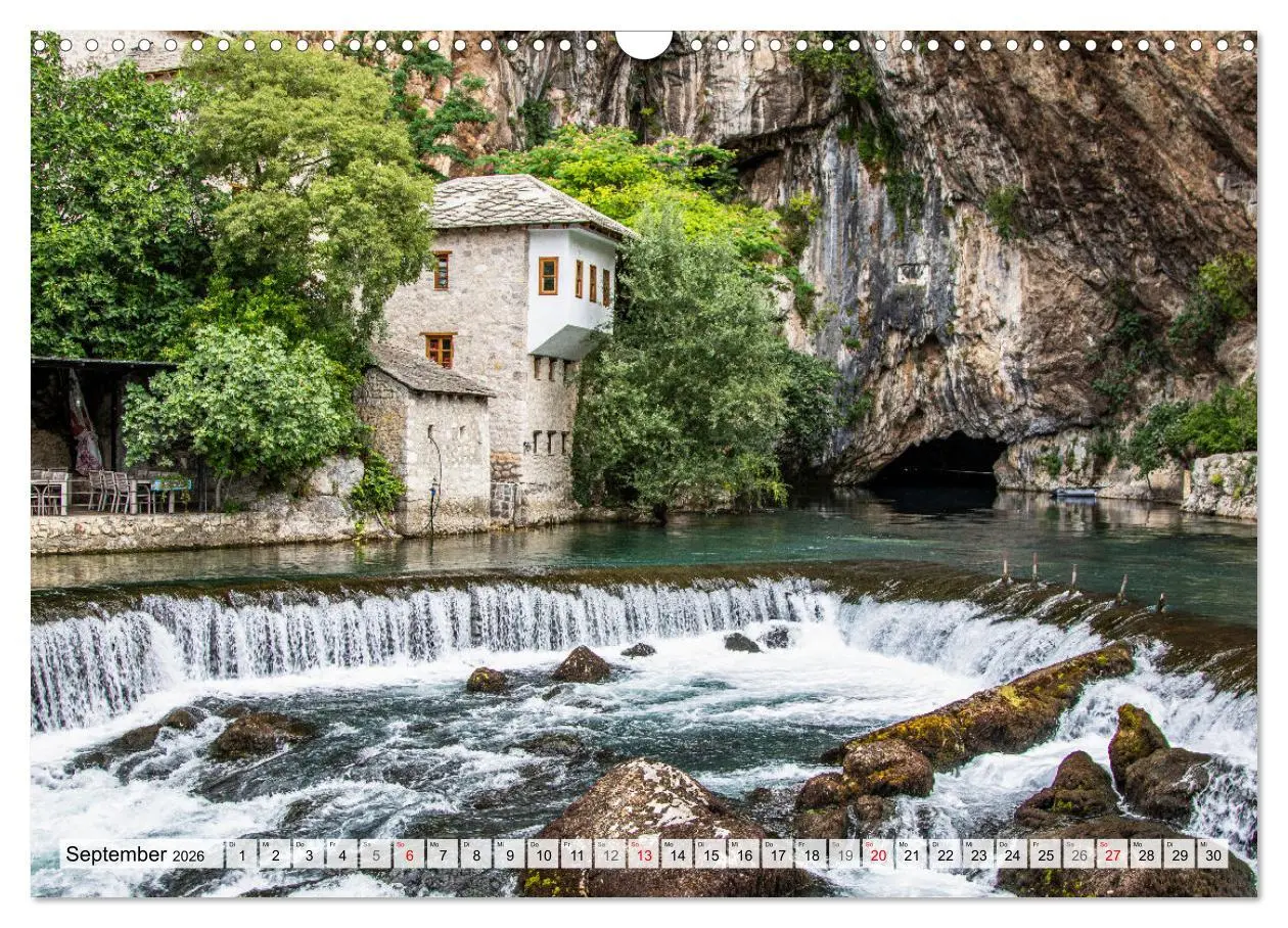 Bild: 9783457383674 | Wasserzauber Bosnien-Herzegowina (Wandkalender 2026 DIN A3 quer),...