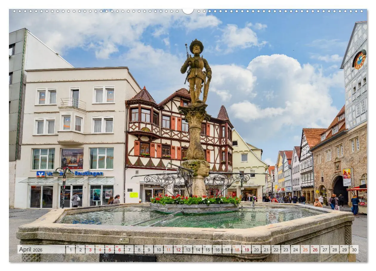 Bild: 9783457453674 | Reutlingen Impressionen (hochwertiger Premium Wandkalender 2026 DIN...