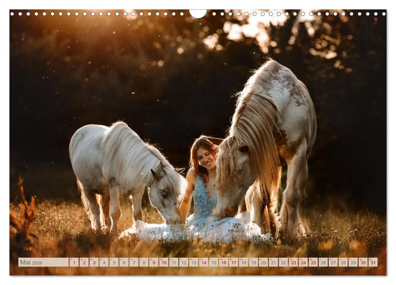 Bild: 9783457763674 | Seelenglück Kalender - Pferde - Charakter, Stärke, Weisheit...