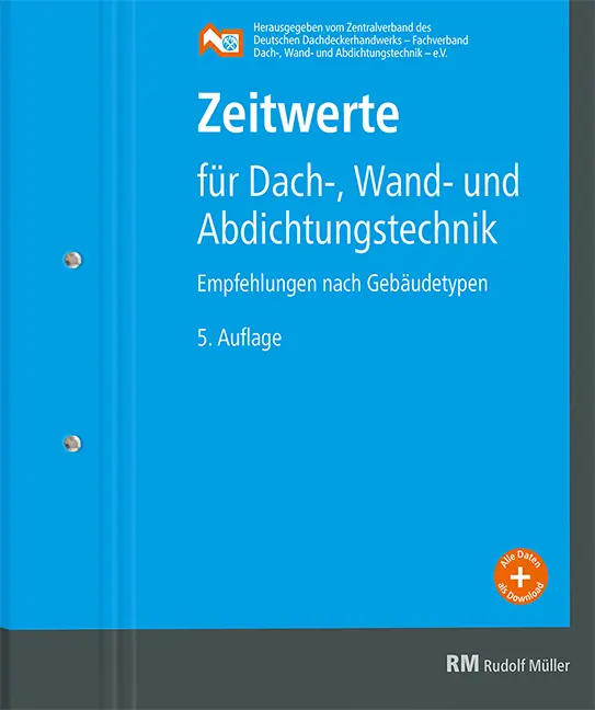 Cover: 9783481043674 | Zeitwerte für Dach-, Wand- und Abdichtungstechnik | Deutschen | 211 S.
