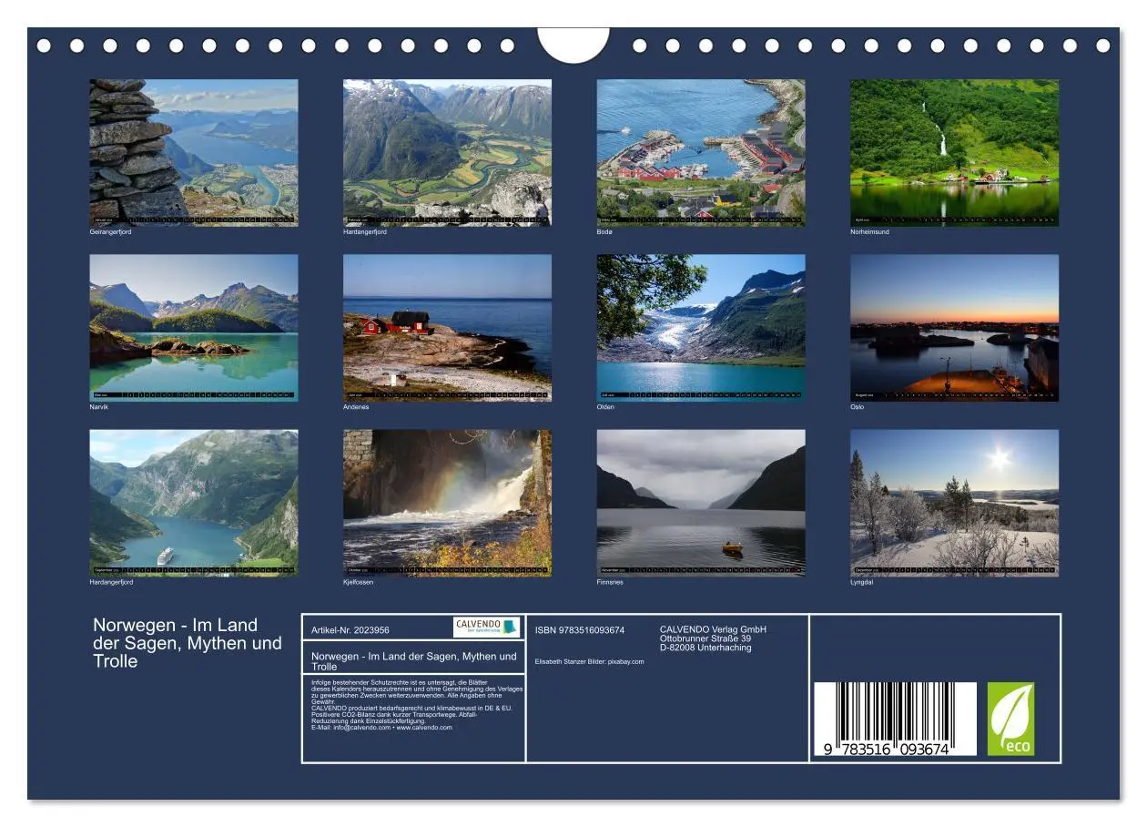 Bild: 9783516093674 | Norwegen - Im Land der Sagen, Mythen und Trolle (Wandkalender 2026...