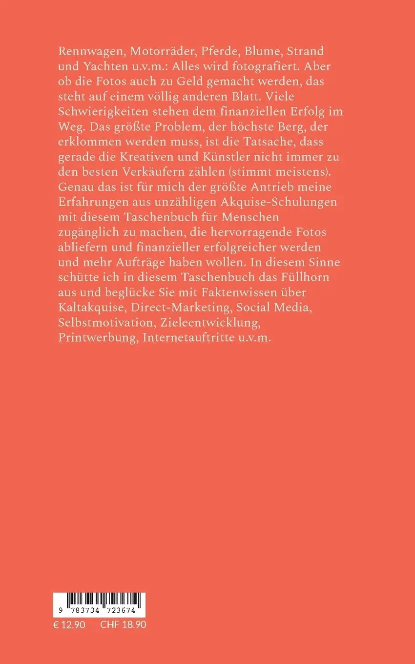 Rückseite: 9783734723674 | Scharfgestellt | Marketing für Fotografen | Michael Felske | Buch