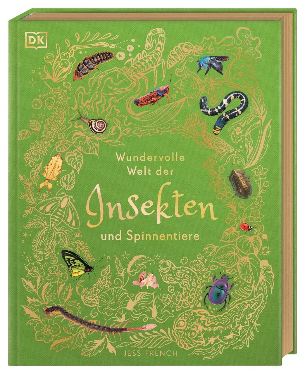 Cover: 9783831053674 | Wundervolle Welt der Insekten und Spinnentiere | Jess French | Buch
