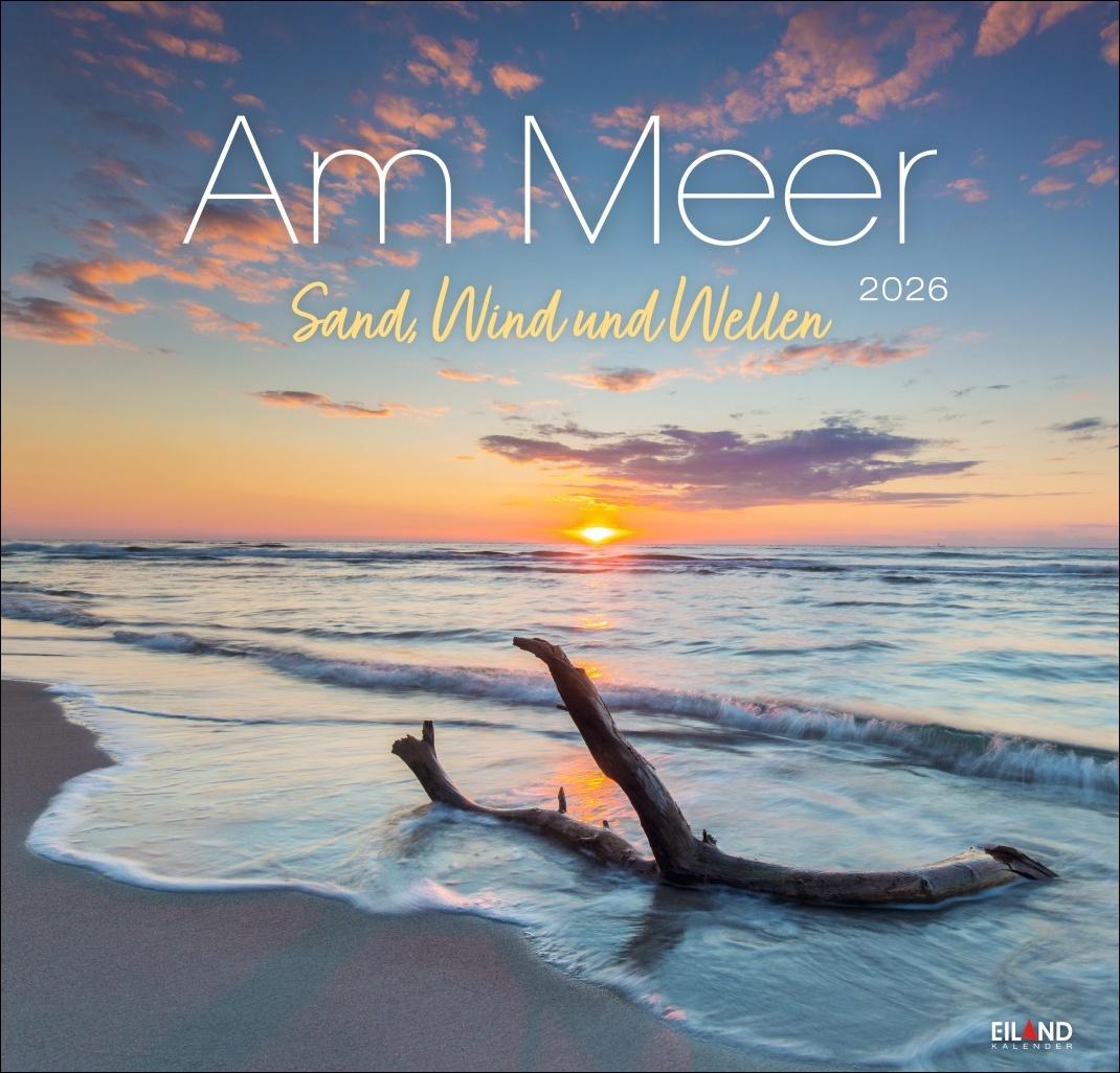 Cover: 9783964023674 | Am Meer Edition Kalender 2026 - Sand, Wind und Wellen | Hans Jessel