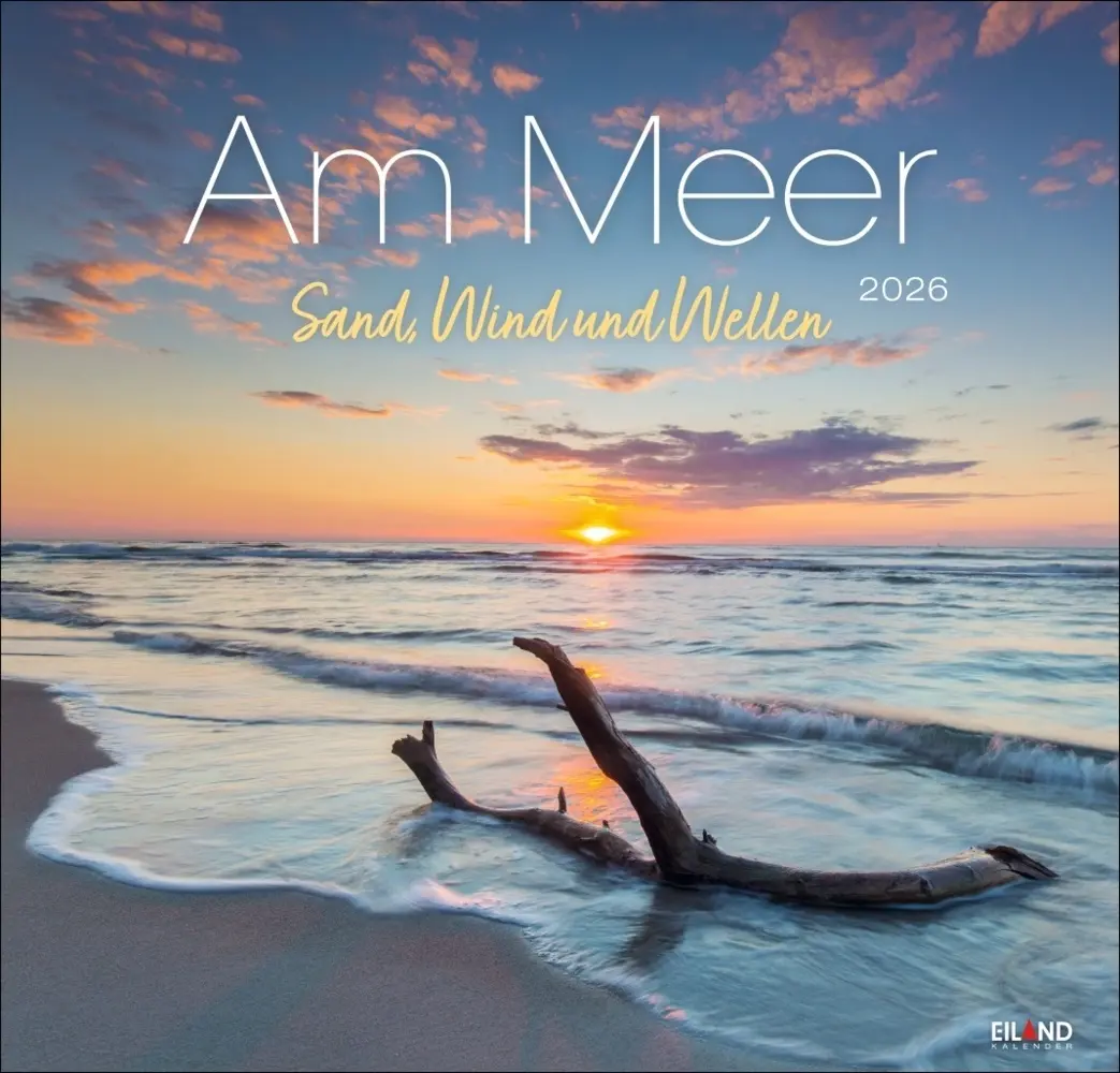 Cover: 9783964023674 | Am Meer Edition Kalender 2026 - Sand, Wind und Wellen | Kalender