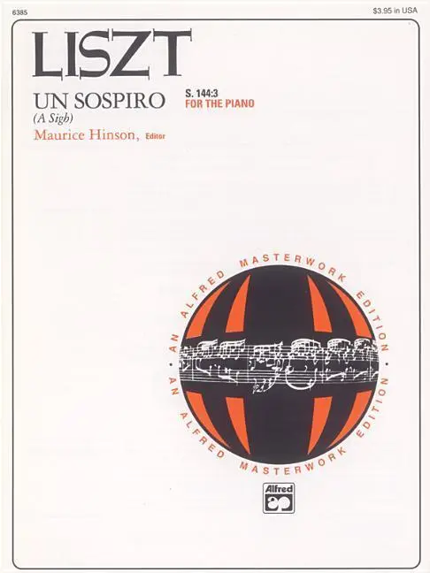 Cover: 9780739063774 | Un sospiro, S. 144:3 | Franz Liszt | Taschenbuch | Blatt | Englisch