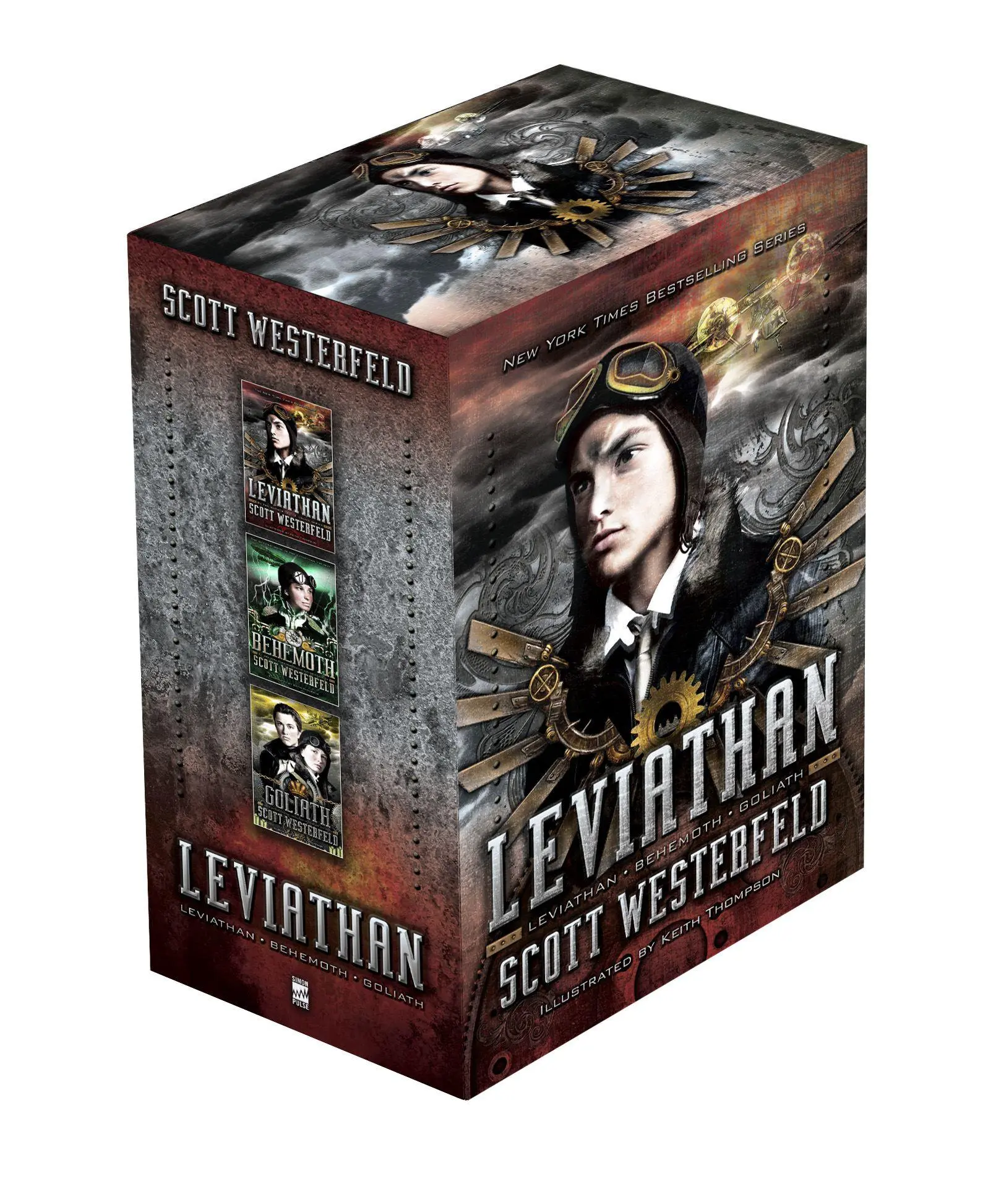 Cover: 9781442483774 | Leviathan (Boxed Set) | Leviathan; Behemoth; Goliath | Westerfeld