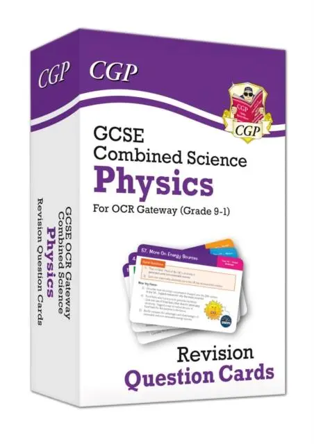 Cover: 9781789083774 | GCSE Combined Science: Physics OCR Gateway Revision Question Cards