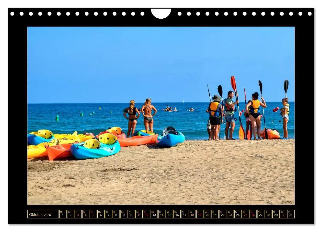 Bild: 9783435593774 | Kajak - Abenteuer und Entspannung (Wandkalender 2025 DIN A4 quer),...