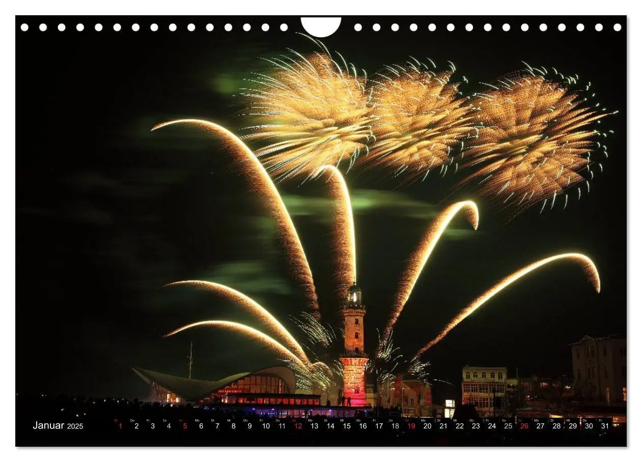 Bild: 9783435663774 | Urlaub in Warnemünde (Wandkalender 2025 DIN A4 quer), CALVENDO...