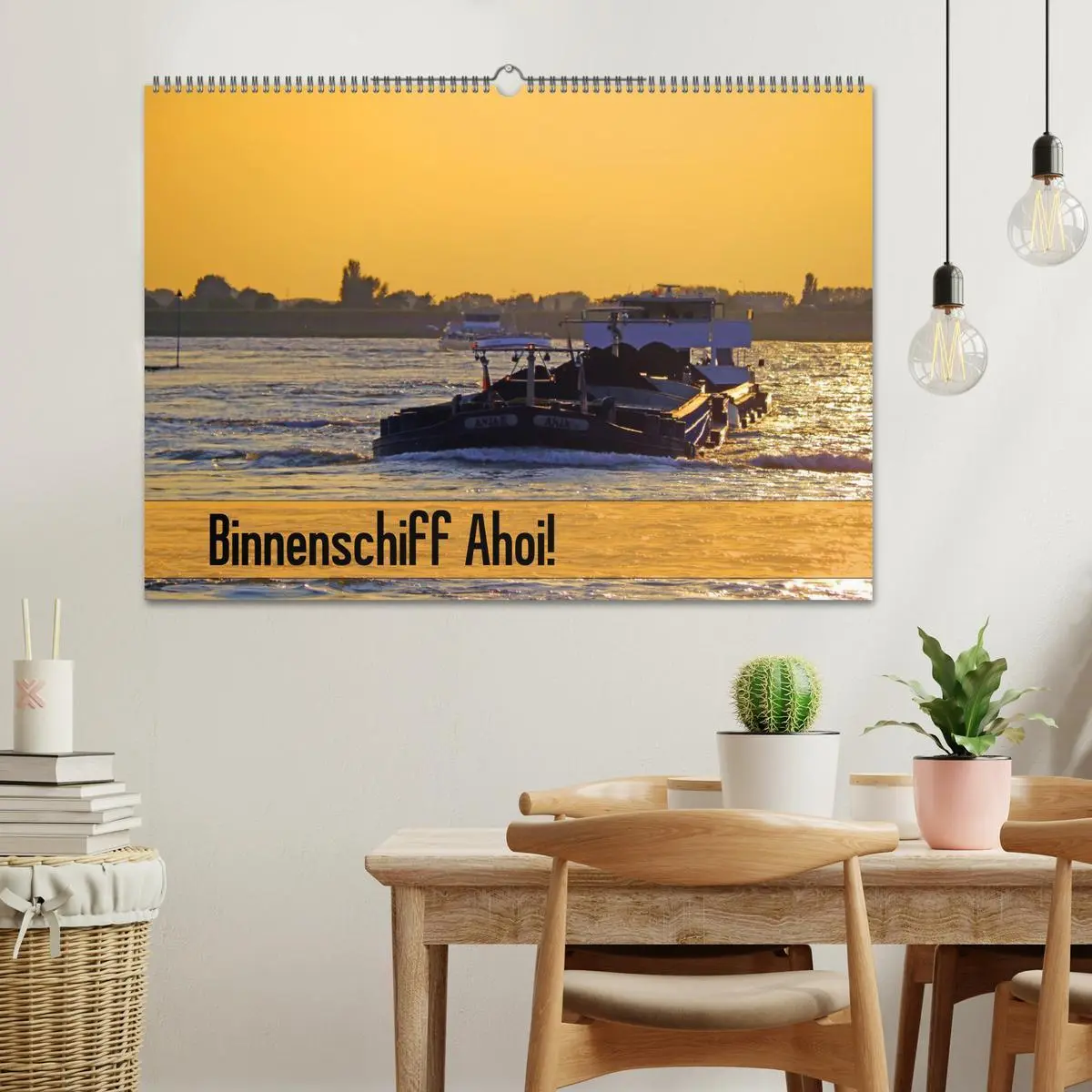 Bild: 9783516223774 | Binnenschiff Ahoi! (Wandkalender 2026 DIN A2 quer), CALVENDO...