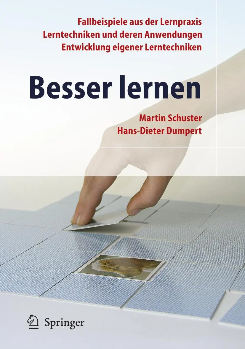 Cover: 9783540293774 | Besser lernen | Hans-Dieter Dumpert (u. a.) | Taschenbuch | viii