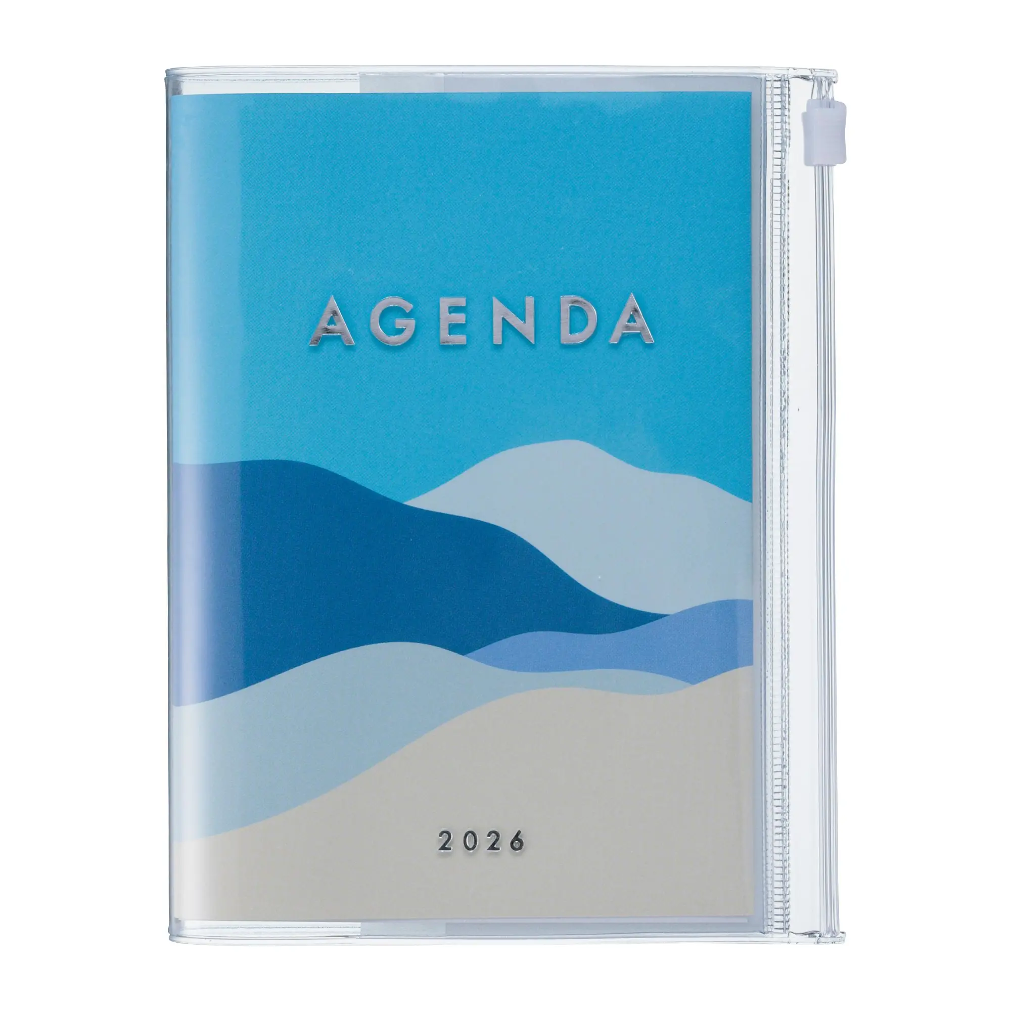 Cover: 4550045143874 | MARK'S 2025/26 Taschenkalender, A6 Mountain // Blue | MARK'S Inc.
