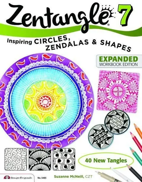 Cover: 9781574213874 | Zentangle 10 | Dimensional Tangle Projects | Suzanne Mcneill | Buch