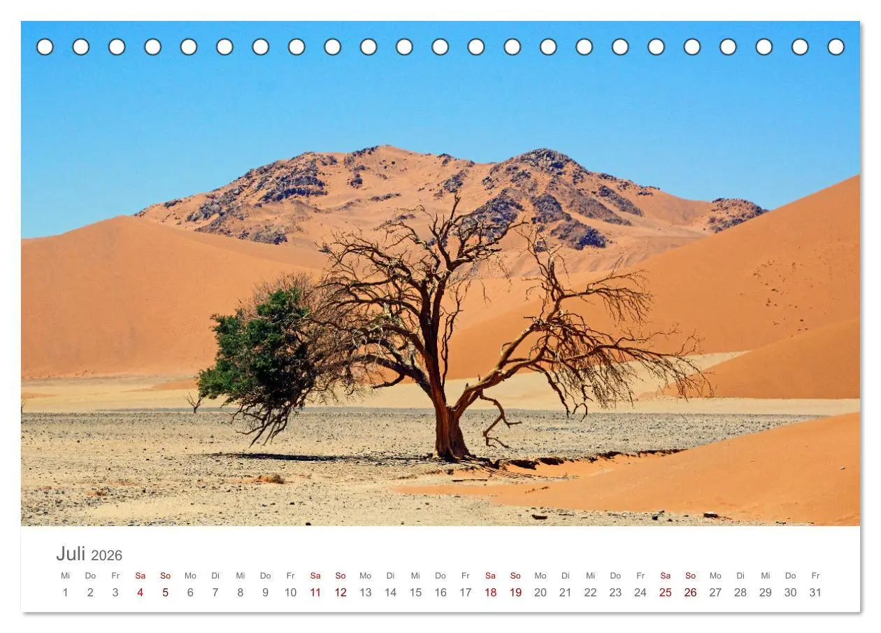 Bild: 9783457433874 | Namibia - Land im Süden Afrikas (Tischkalender 2026 DIN A5 quer),...