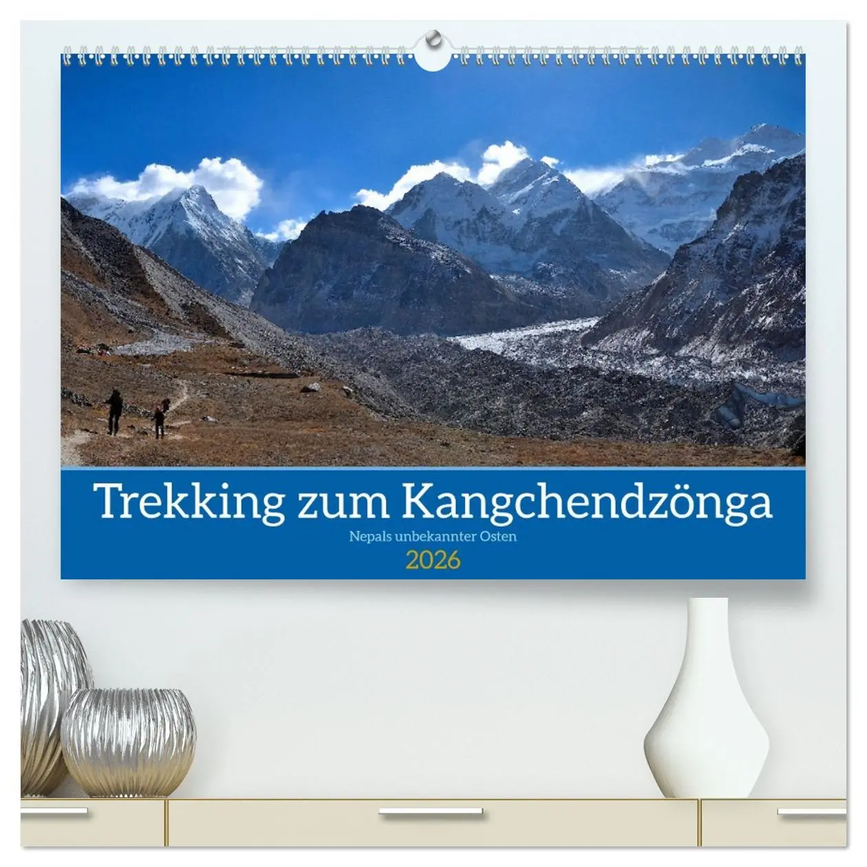 Cover: 9783457503874 | Trekking zum Kangchendzönga (hochwertiger Premium Wandkalender 2026...