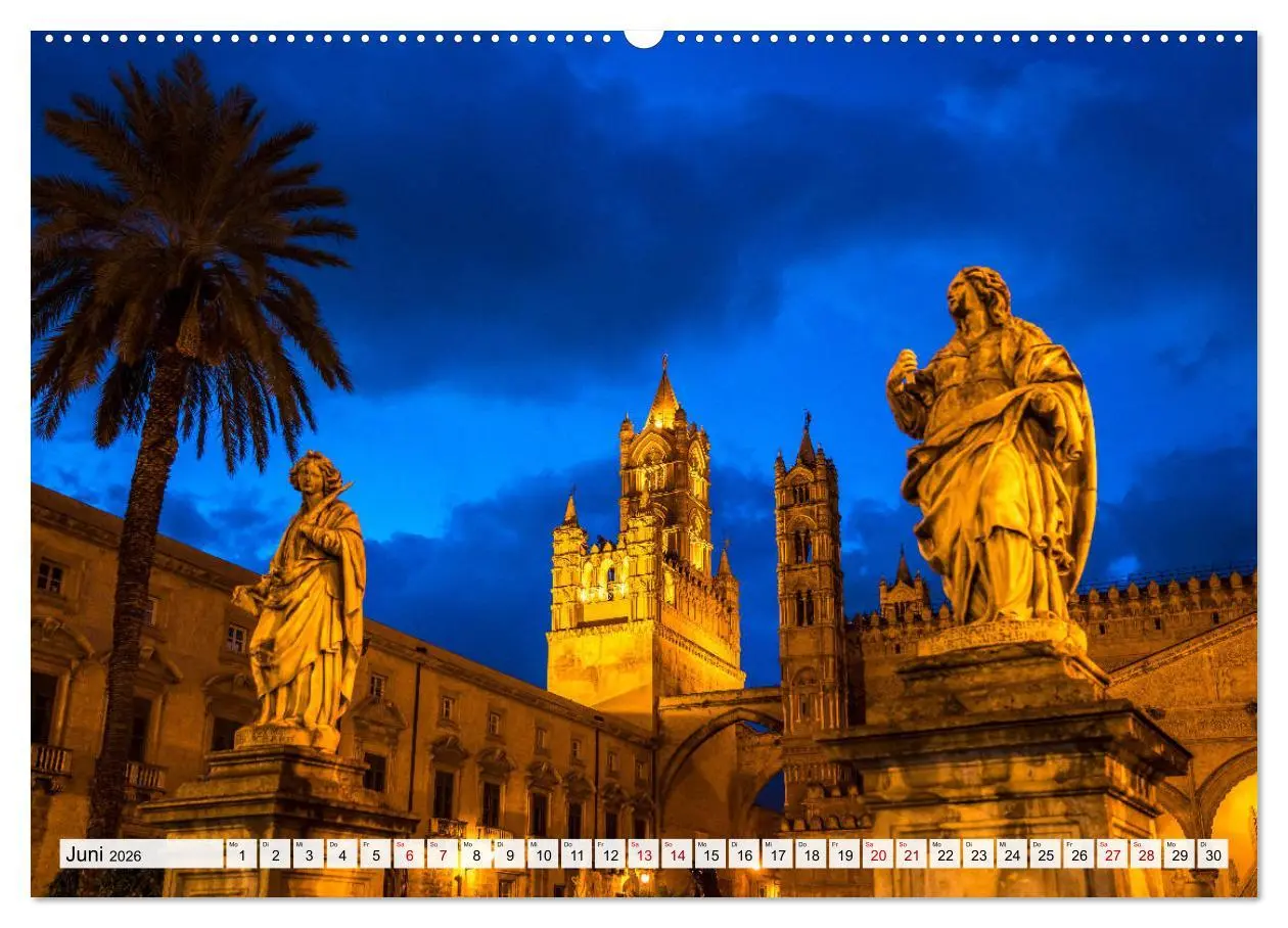 Bild: 9783457673874 | Sizilien - Palermo (hochwertiger Premium Wandkalender 2026 DIN A2...