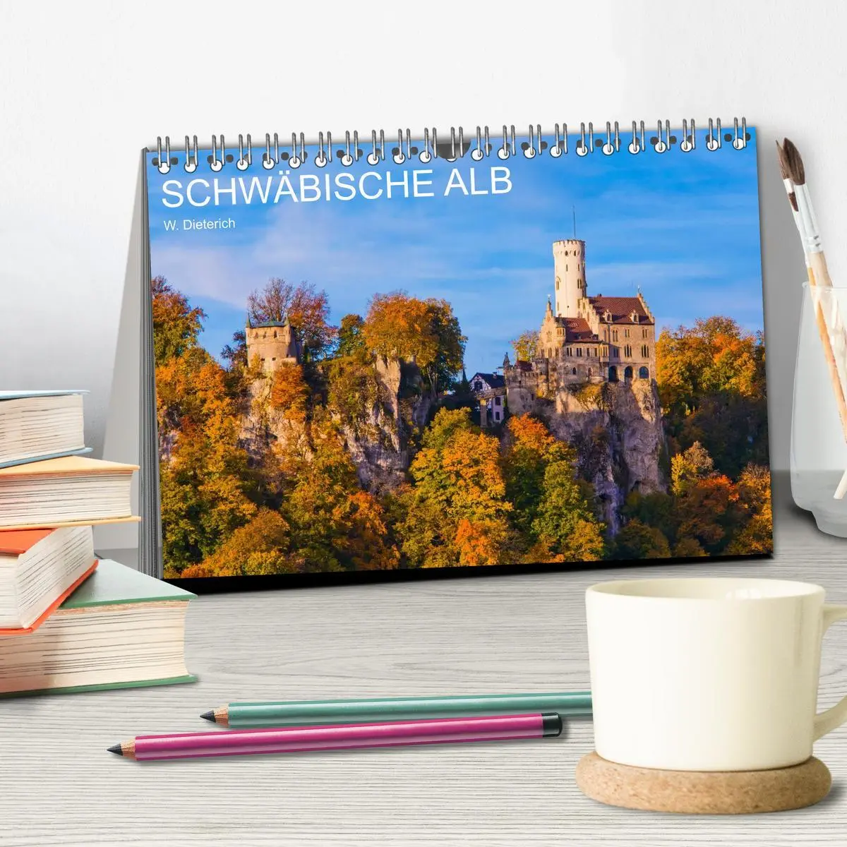 Bild: 9783516213874 | SCHWÄBISCHE ALB W.Dieterich (Tischkalender 2026 DIN A5 quer),...