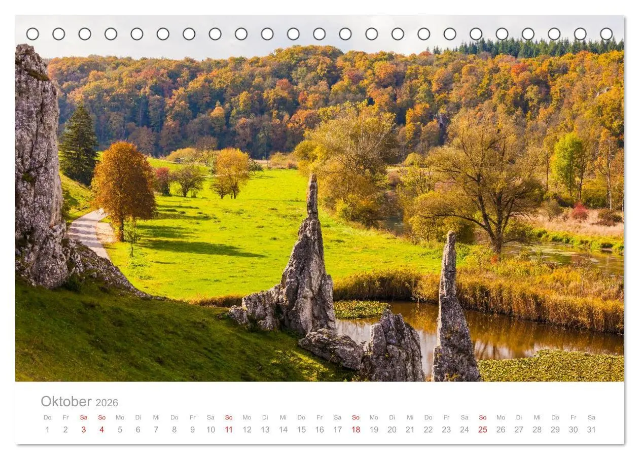 Bild: 9783516213874 | SCHWÄBISCHE ALB W.Dieterich (Tischkalender 2026 DIN A5 quer),...