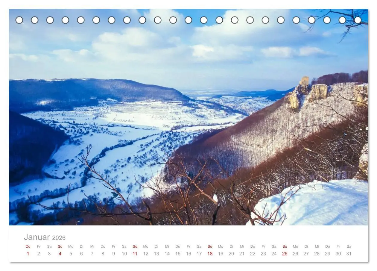 Bild: 9783516213874 | SCHWÄBISCHE ALB W.Dieterich (Tischkalender 2026 DIN A5 quer),...