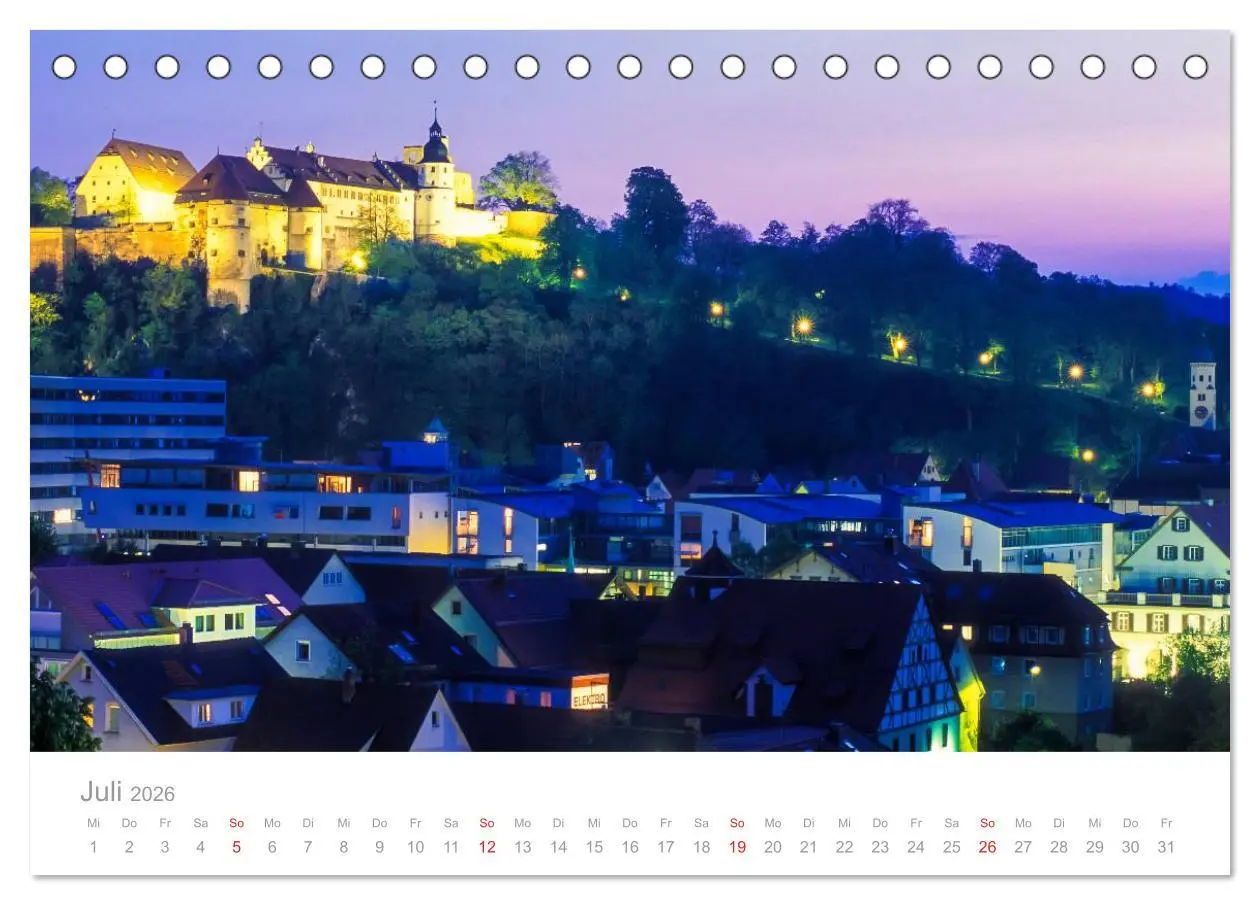 Bild: 9783516213874 | SCHWÄBISCHE ALB W.Dieterich (Tischkalender 2026 DIN A5 quer),...