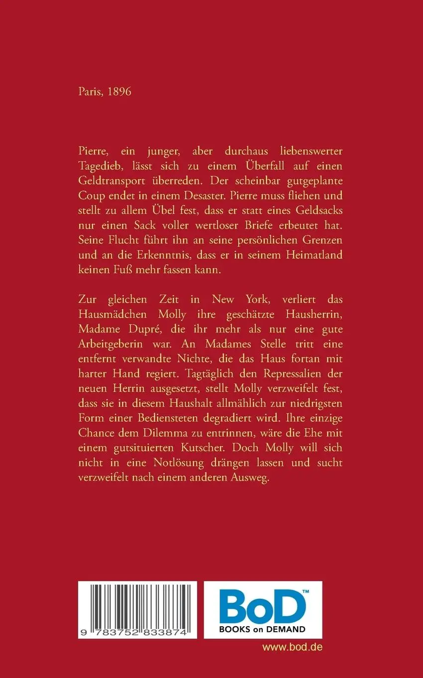 Rückseite: 9783752833874 | Die Spieluhr der Madame Dupré | Veronika Haider | Taschenbuch | 220 S.