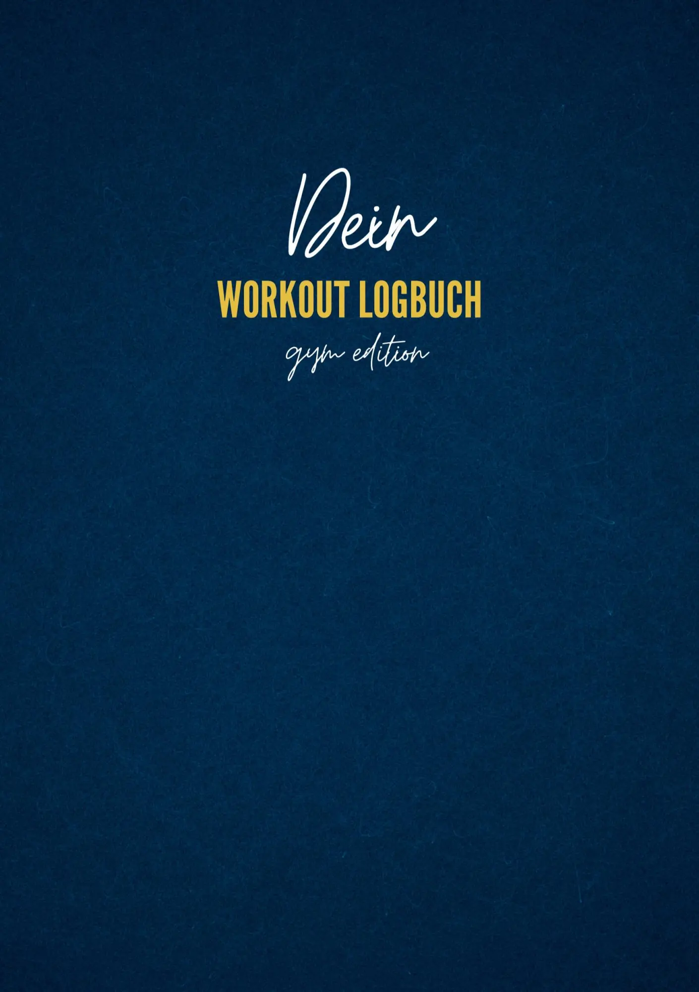 Cover: 9783758323874 | Dein Workout Logbuch | gym edition | Maik Brandl | Taschenbuch | 2024