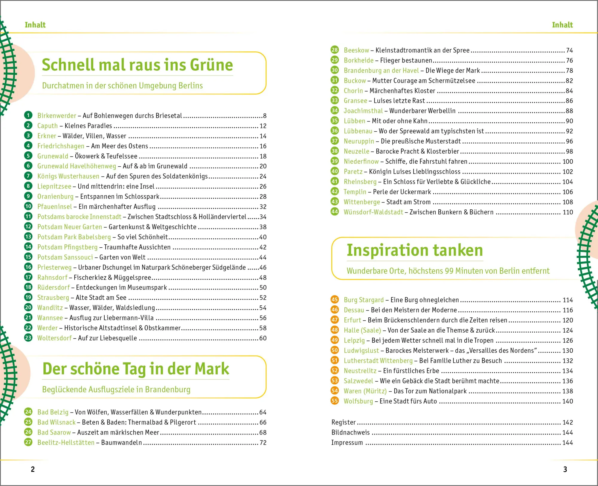 Bild: 9783945983874 | 55 faszinierende Ausflugsziele rund um Berlin | Klaus Scheddel | Buch