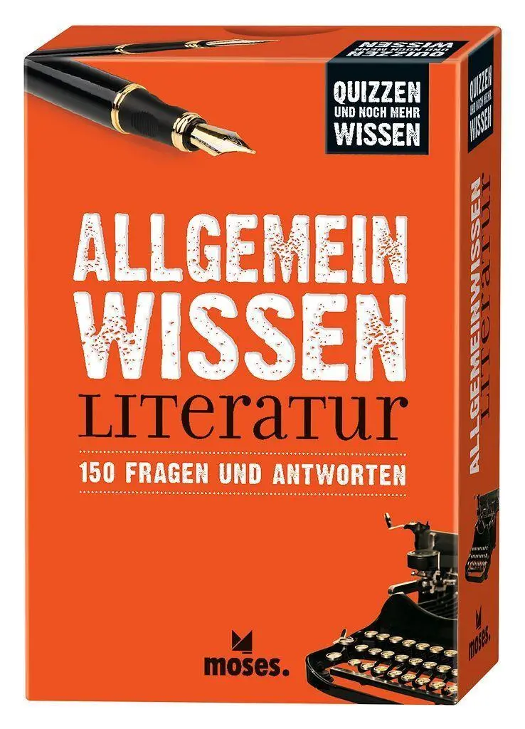 Cover: 9783964553874 | Quizzen &amp; Wissen Allgemeinwissen Literatur | Anke Küpper | Taschenbuch
