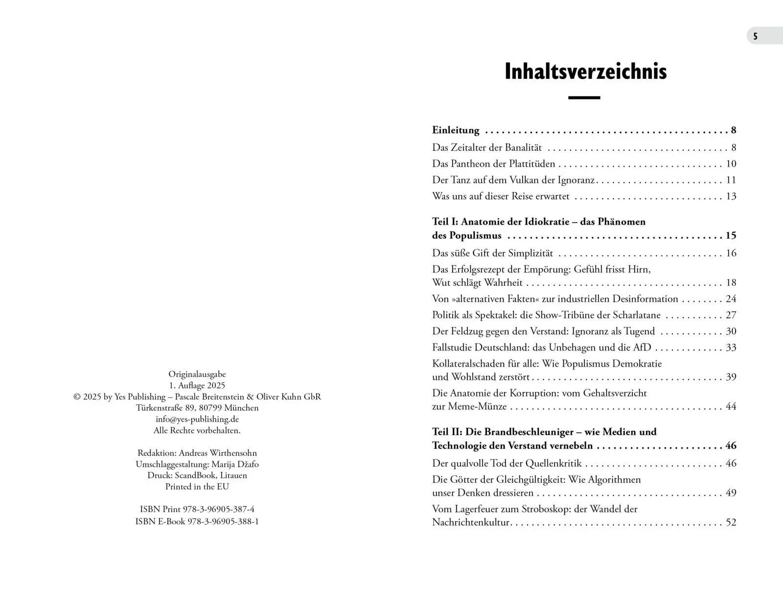 Bild: 9783969053874 | Idiokratie | Matthias Kurt | Taschenbuch | 200 S. | Deutsch | 2025