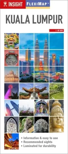 Cover: 9781780053974 | Insight Guides Flexi Map Kuala Lumpur | Insight Guides | (Land-)Karte