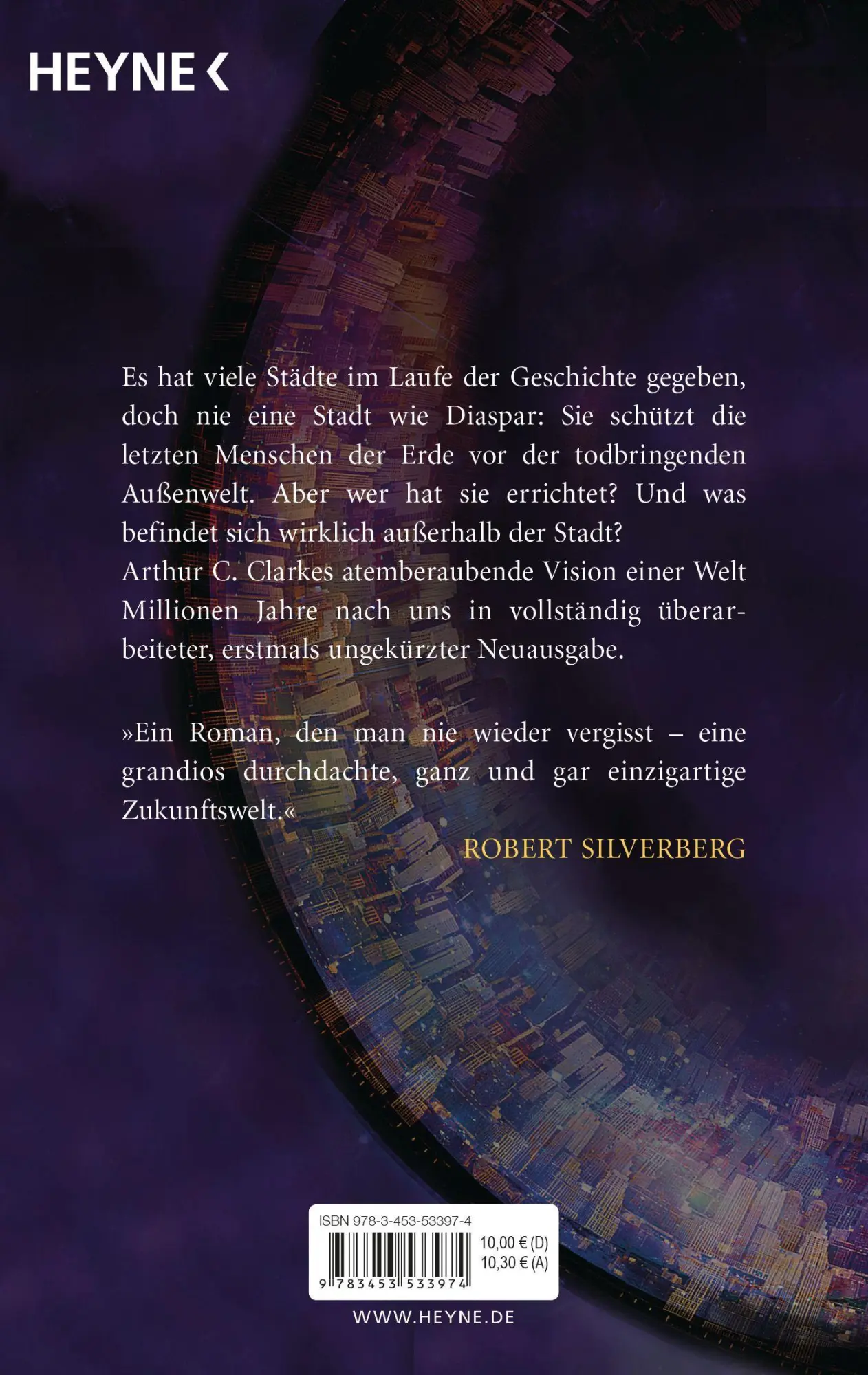 Bild: 9783453533974 | Die Stadt und die Sterne | Roman - Mit einem Vorwort von Gary Gibson