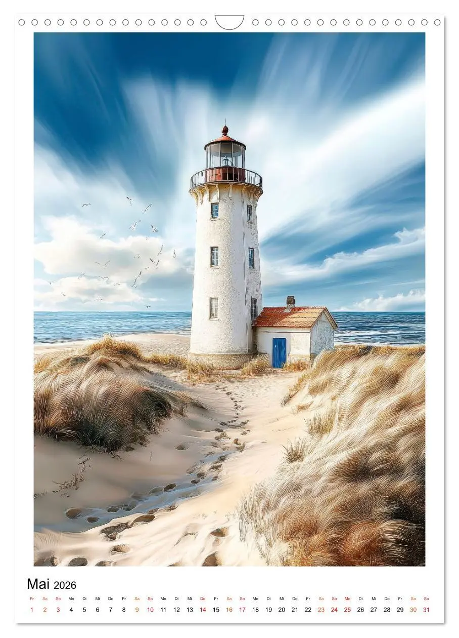 Bild: 9783457283974 | Dänemark - Wellen, Wind, Lebensgefühl (Wandkalender 2026 DIN A3...