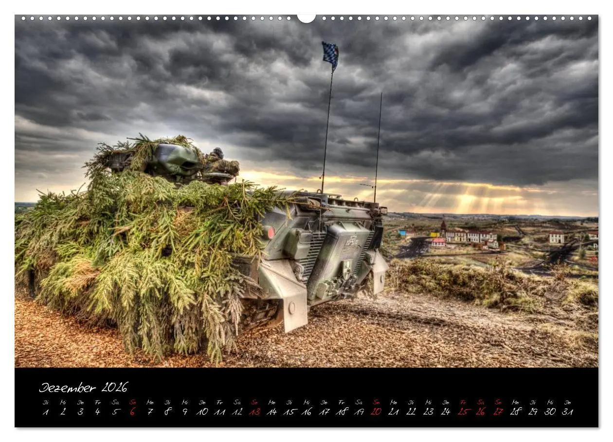 Bild: 9783516203974 | Schützenpanzer Marder (Wandkalender 2026 DIN A2 quer), CALVENDO...