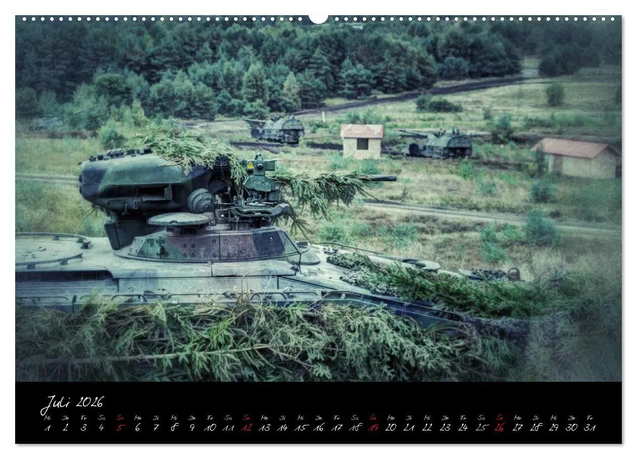 Bild: 9783516203974 | Schützenpanzer Marder (Wandkalender 2026 DIN A2 quer), CALVENDO...