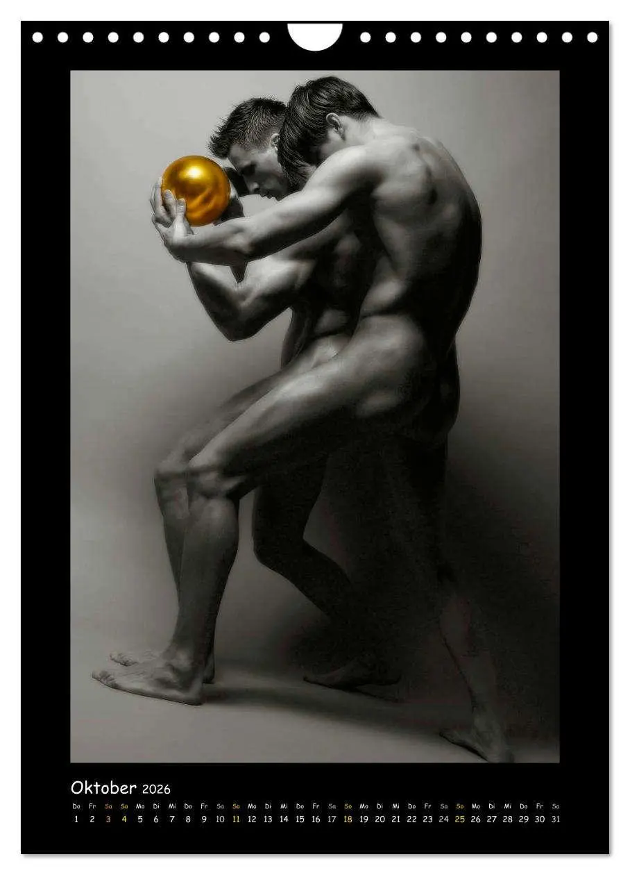 Bild: 9783516443974 | Golden Ball - Männer Akte (Wandkalender 2026 DIN A4 hoch), CALVENDO...