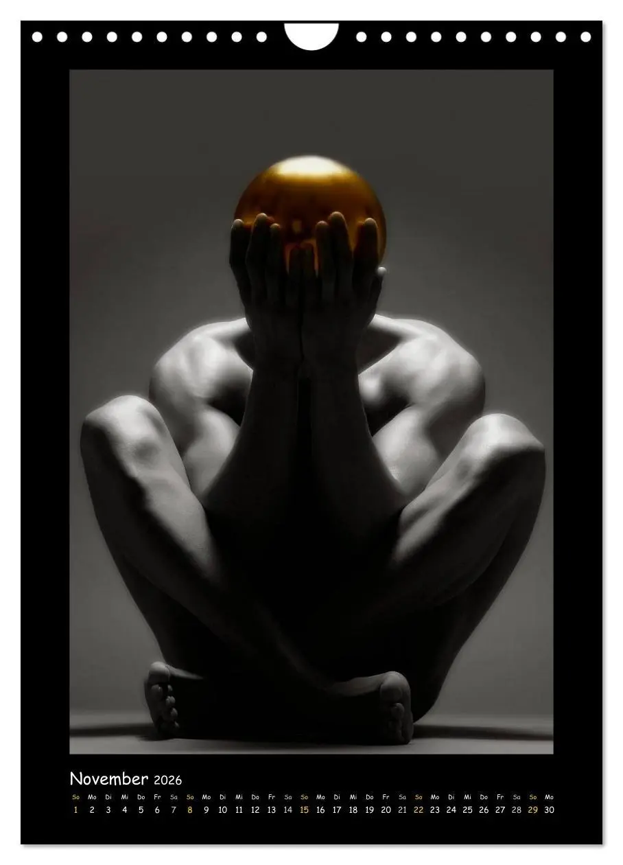 Bild: 9783516443974 | Golden Ball - Männer Akte (Wandkalender 2026 DIN A4 hoch), CALVENDO...