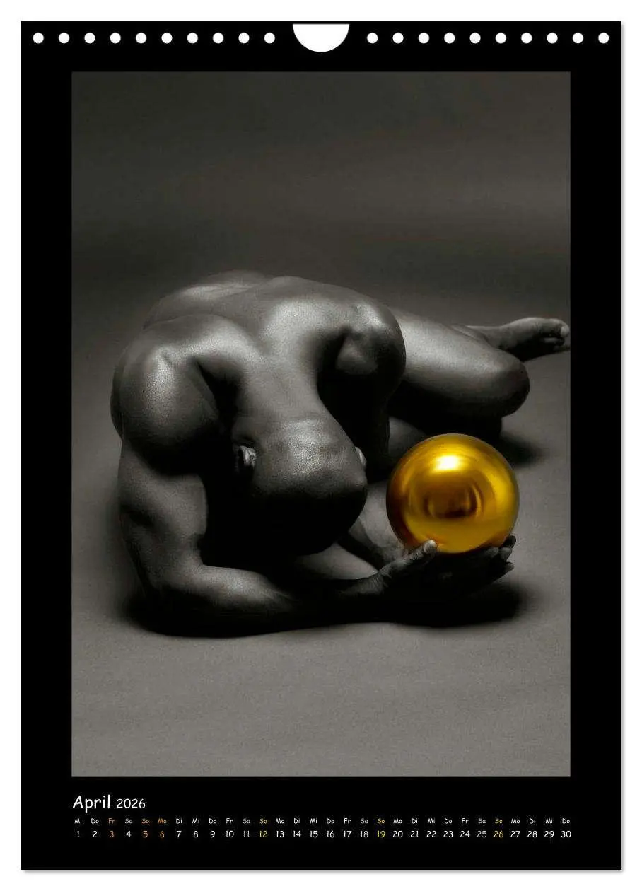 Bild: 9783516443974 | Golden Ball - Männer Akte (Wandkalender 2026 DIN A4 hoch), CALVENDO...