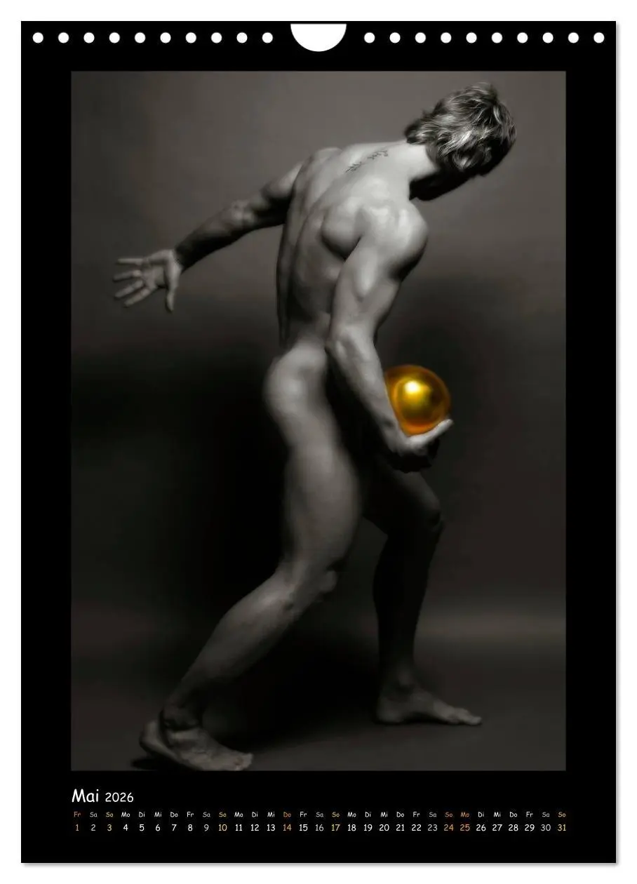 Bild: 9783516443974 | Golden Ball - Männer Akte (Wandkalender 2026 DIN A4 hoch), CALVENDO...