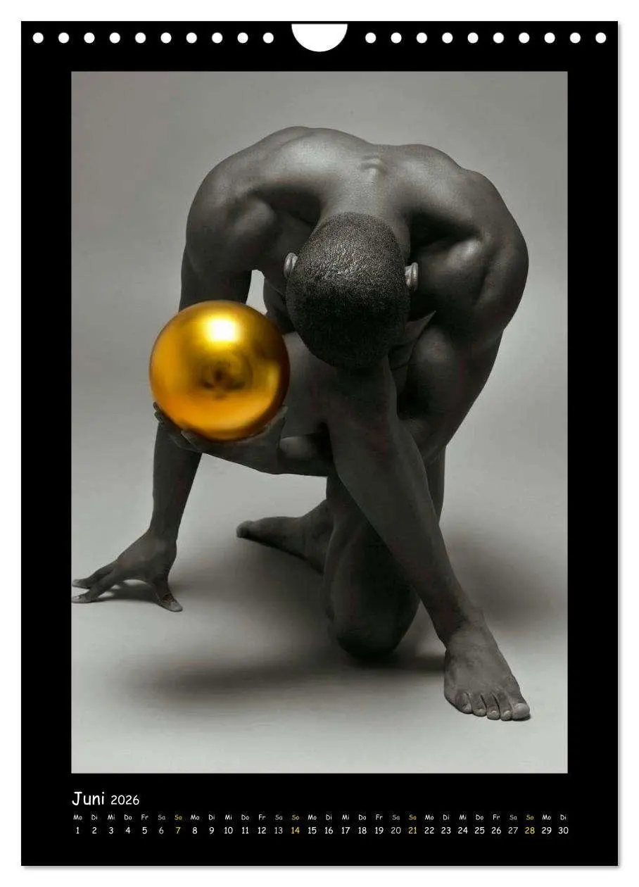 Bild: 9783516443974 | Golden Ball - Männer Akte (Wandkalender 2026 DIN A4 hoch), CALVENDO...