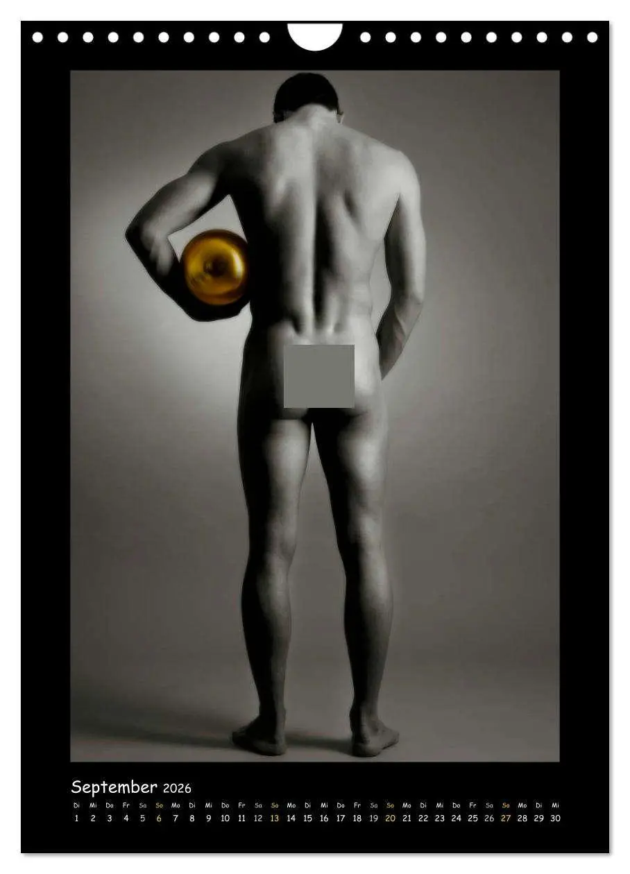 Bild: 9783516443974 | Golden Ball - Männer Akte (Wandkalender 2026 DIN A4 hoch), CALVENDO...