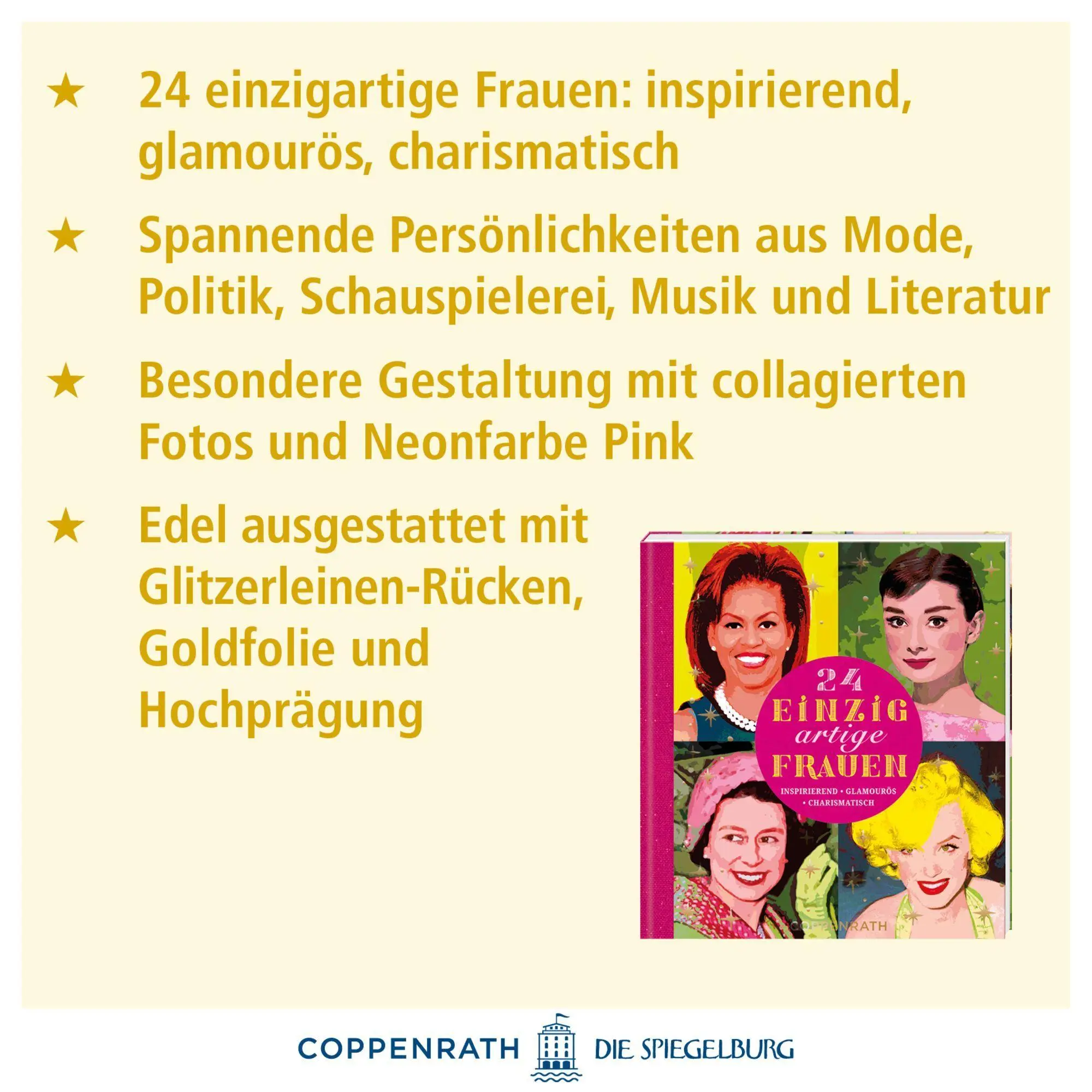 Bild: 9783649653974 | Adventskalenderbuch zum Aufschneiden - 24 einzigartige Frauen | 96 S.