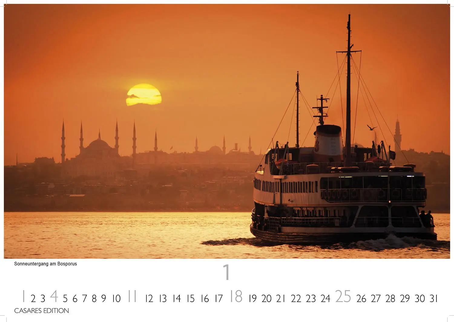 Bild: 9781835244074 | Istanbul 2026 S 24x35 cm | Kalender | Deutsch | 2026