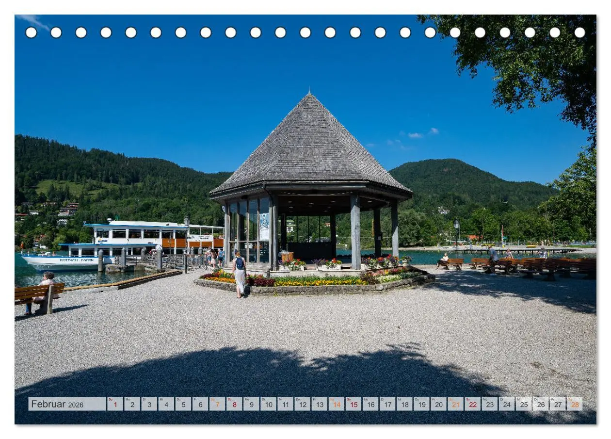 Bild: 9783457624074 | Der Tegernsee - Urlaubsparadies Bayerische Voralpen (Tischkalender...