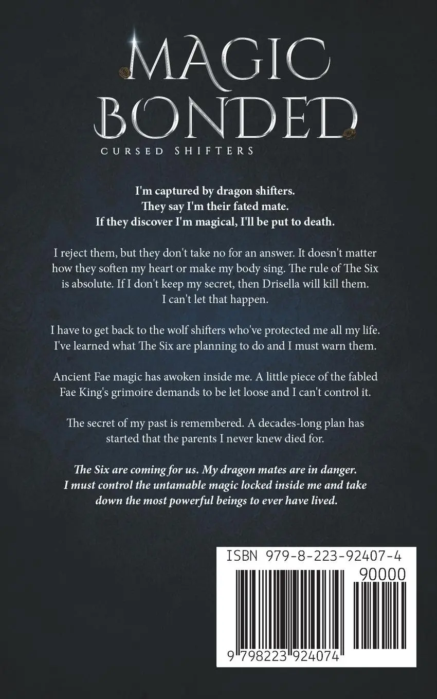 Rückseite: 9798223924074 | Magic Bonded | Reverse Harem Dragon Shifter Paranormal Romance | Ross