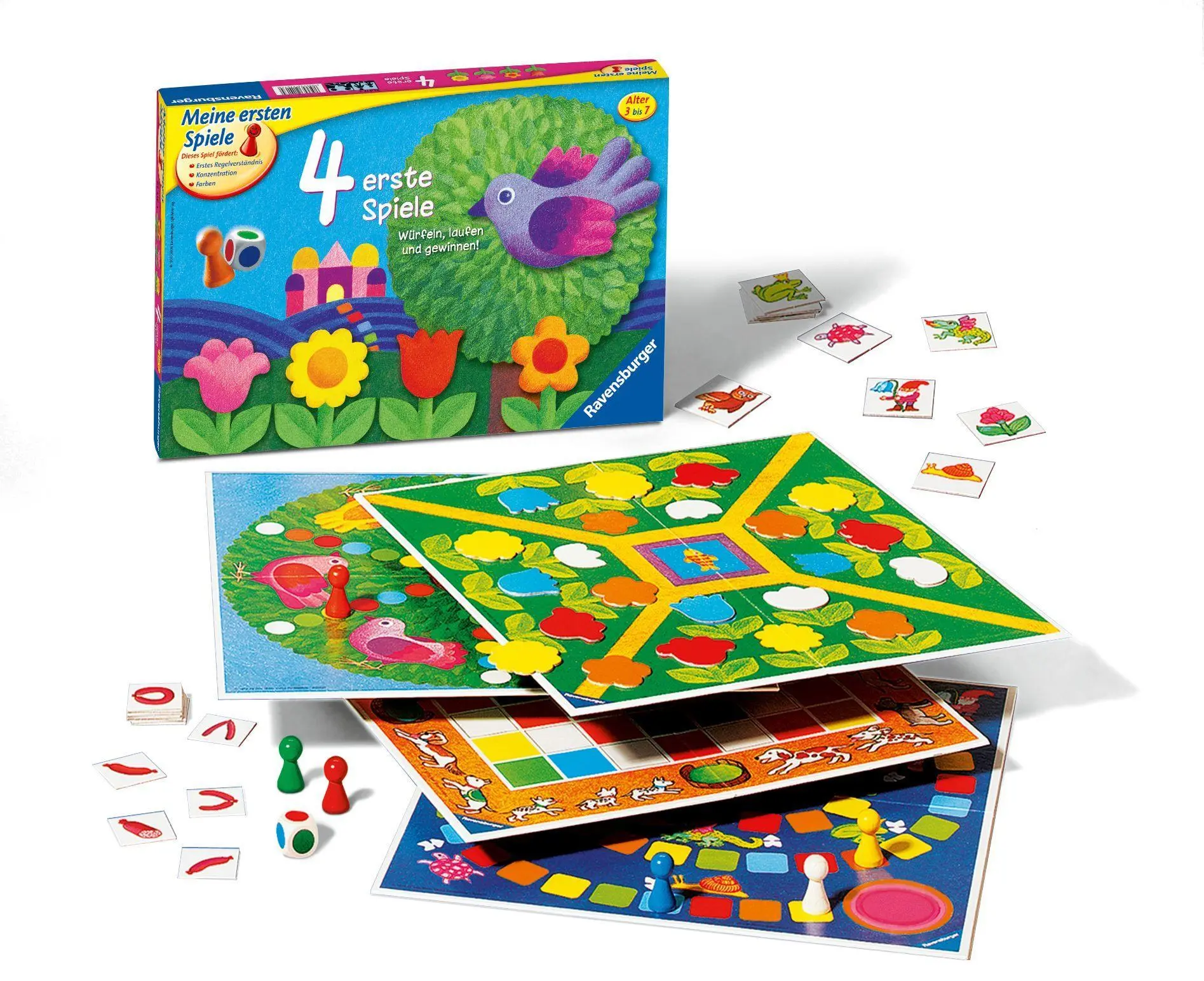 Bild: 4005556214174 | 4 erste Spiele | Spiel | Spiel | 21417 | Deutsch | 2001