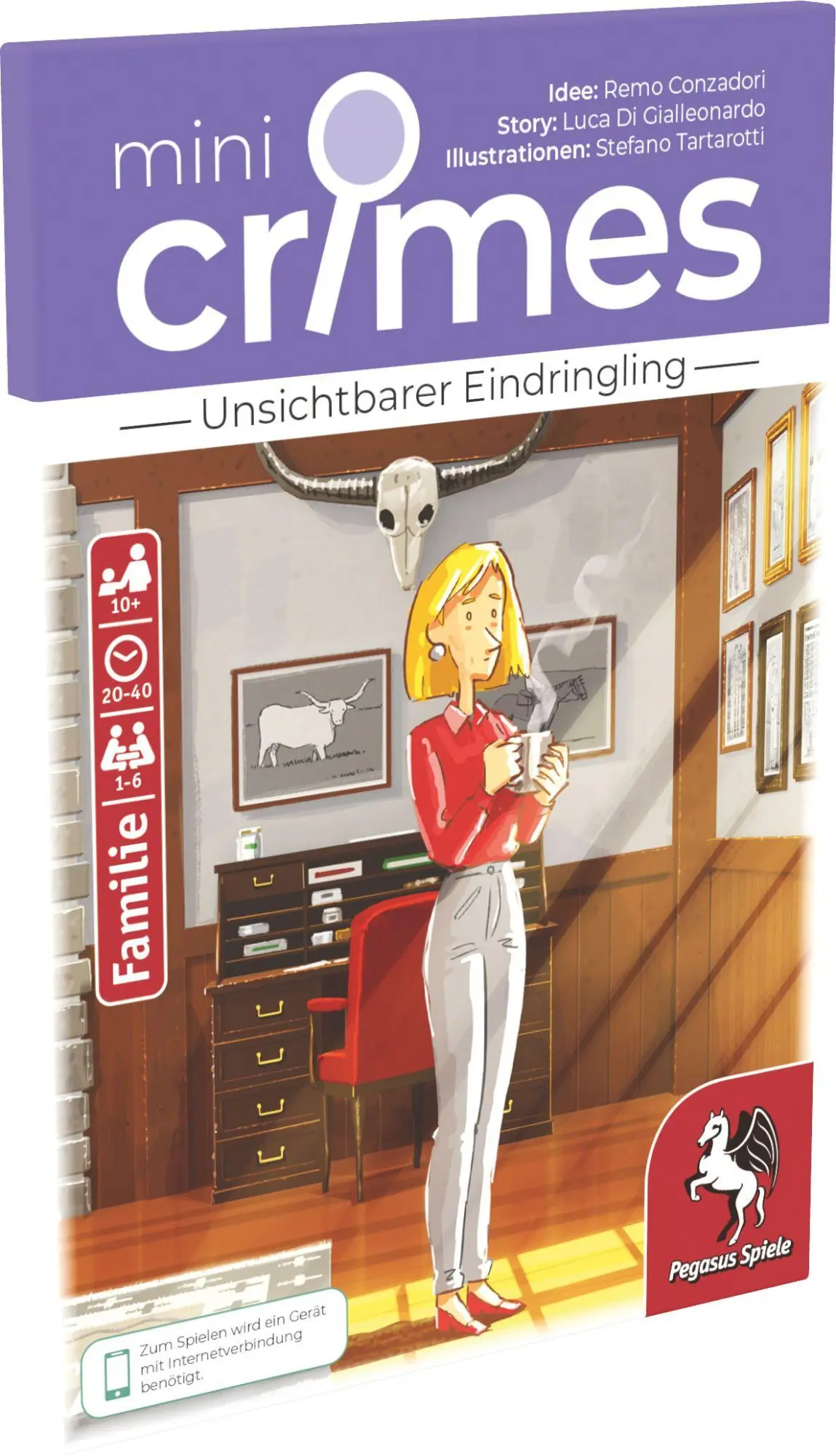 Cover: 4250231744174 | MiniCrimes - Unsichtbarer Eindringling | Spiel | 19164G | Deutsch