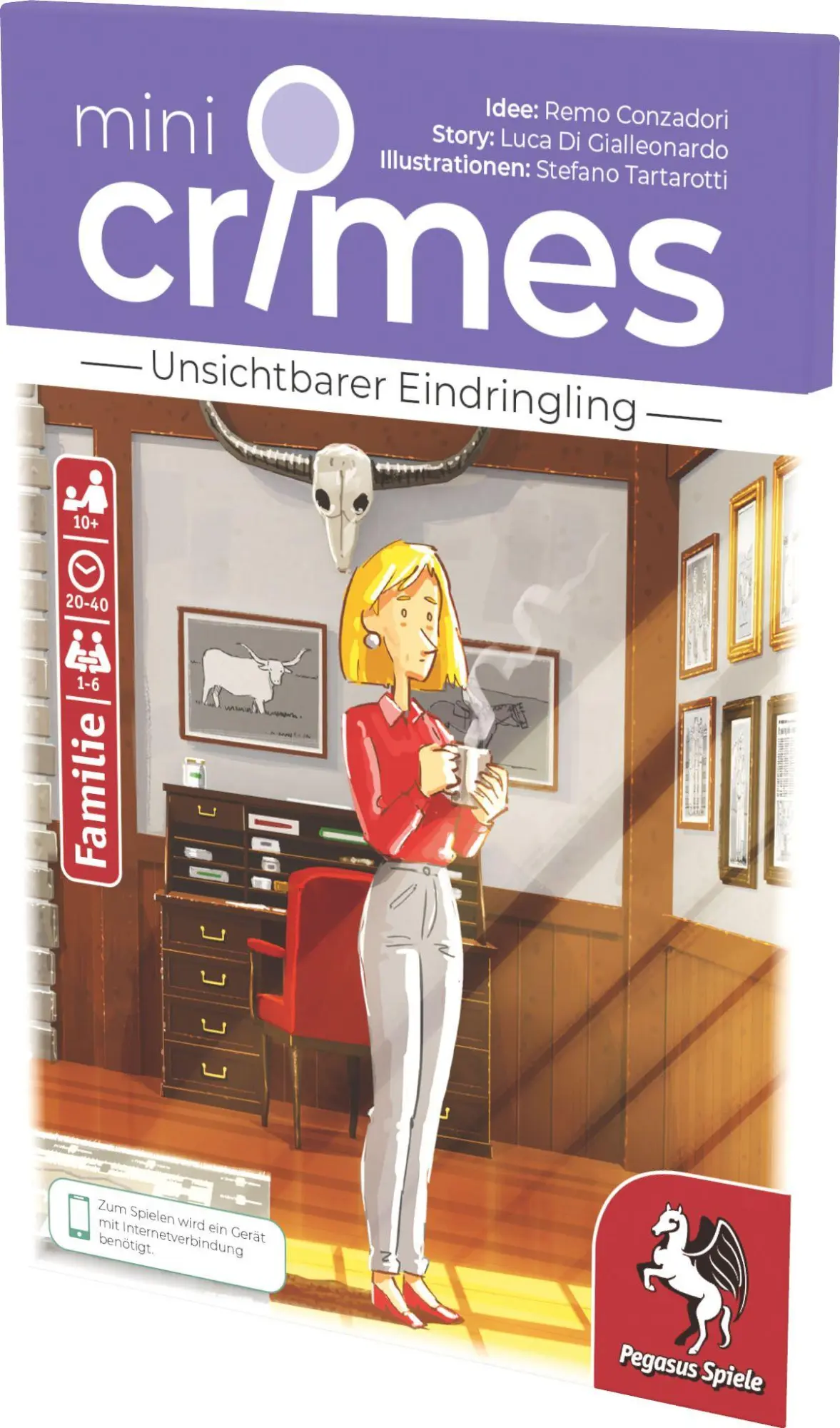 Bild: 4250231744174 | MiniCrimes - Unsichtbarer Eindringling | Spiel | 19164G | Deutsch