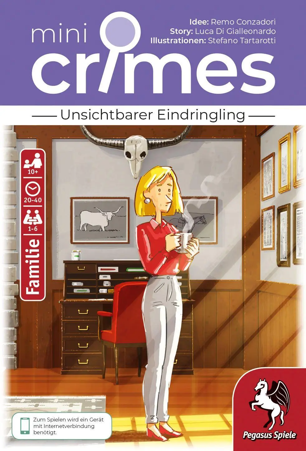 Bild: 4250231744174 | MiniCrimes - Unsichtbarer Eindringling | Spiel | 19164G | Deutsch